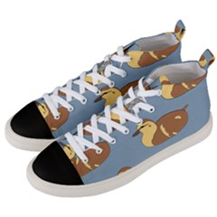 Farm Agriculture Pet Furry Bird Men s Mid-top Canvas Sneakers by Alisyart