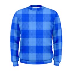 Fabric Grid Textile Deco Men s Sweatshirt