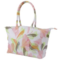 Flower Floral Canvas Shoulder Bag by Alisyart