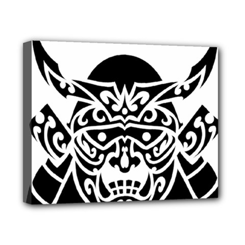 Hannya Japanese Canvas 10  X 8  (stretched) by Alisyart