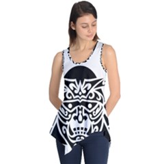 Hannya Japanese Sleeveless Tunic by Alisyart