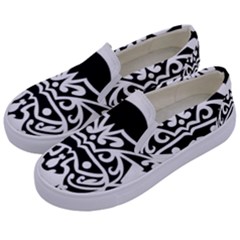 Hannya Japanese Kids  Canvas Slip Ons by Alisyart