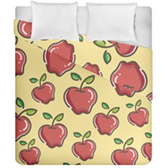 Healthy Apple Fruit Duvet Cover Double Side (california King Size)