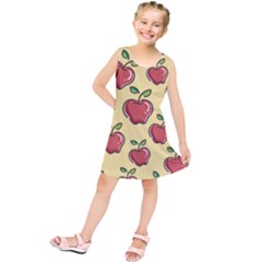 Healthy Apple Fruit Kids  Tunic Dress by Alisyart