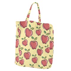 Healthy Apple Fruit Giant Grocery Tote