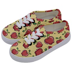 Healthy Apple Fruit Kids  Classic Low Top Sneakers