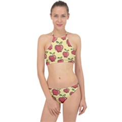Healthy Apple Fruit Racer Front Bikini Set by Alisyart