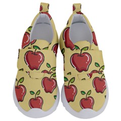 Healthy Apple Fruit Kids  Velcro No Lace Shoes