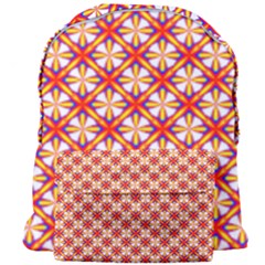 Hexagon Polygon Colorful Prismatic Giant Full Print Backpack