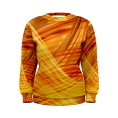 Wave Background Women s Sweatshirt