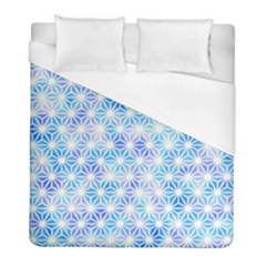 Hemp Pattern Blue Duvet Cover (full/ Double Size)