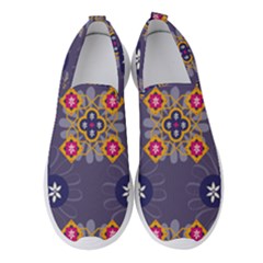 Morocco Tile Traditional Marrakech Women s Slip On Sneakers