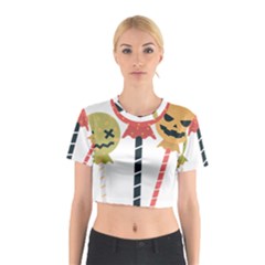 Lollipop Candy Cotton Crop Top by Alisyart