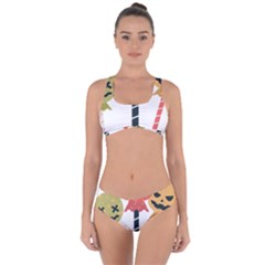 Lollipop Candy Criss Cross Bikini Set