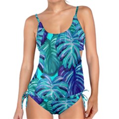 Leaves Tropical Palma Jungle Tankini Set by Alisyart