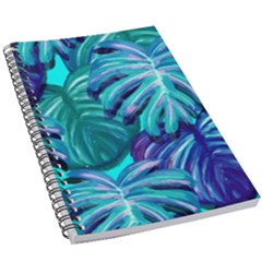 Leaves Tropical Palma Jungle 5 5  X 8 5  Notebook by Alisyart