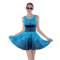 Deep Ocean Skater Dress by LoolyElzayat