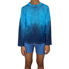 Deep Ocean Kids  Long Sleeve Swimwear by LoolyElzayat