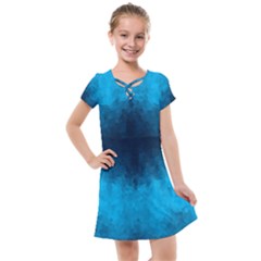 Deep Ocean Kids  Cross Web Dress by LoolyElzayat