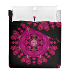 The Star Above Everything Shining Clear And Bright Duvet Cover Double Side (full/ Double Size) by pepitasart