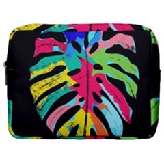 Leaf Tropical Colors Nature Leaves Make Up Pouch (large)