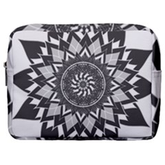 Mandala Flower Lotus Make Up Pouch (large)