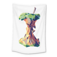 Illustrator Geometric Apple Small Tapestry