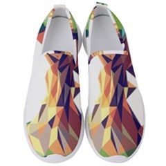 Illustrator Geometric Apple Men s Slip On Sneakers