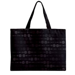 Background Polka Dots Zipper Mini Tote Bag by Mariart