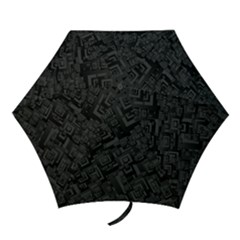 Black Rectangle Wallpaper Grey Mini Folding Umbrellas