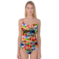 Background Triangle Rainbow Camisole Leotard  by Mariart