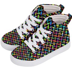 Abstract Geometric Kids  Hi-top Skate Sneakers by Mariart