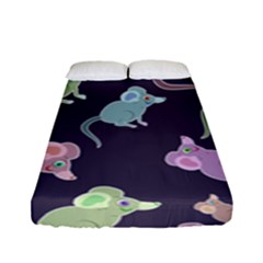 Animals Mouse Fitted Sheet (full/ Double Size)
