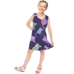 Animals Mouse Kids  Tunic Dress by Mariart