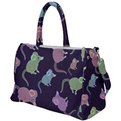 Animals Mouse Duffel Travel Bag by Mariart