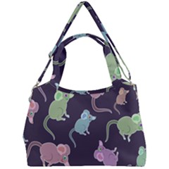 Animals Mouse Double Compartment Shoulder Bag