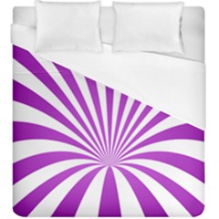 Background Whirl Wallpaper Duvet Cover (king Size)