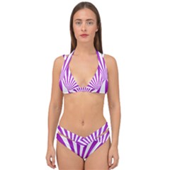 Background Whirl Wallpaper Double Strap Halter Bikini Set by Mariart