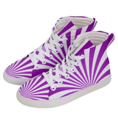 Background Whirl Wallpaper Women s Hi-top Skate Sneakers