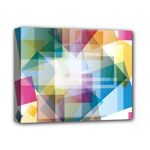 Abstract Background Deluxe Canvas 14  X 11  (stretched) by Mariart