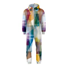 Abstract Background Hooded Jumpsuit (kids) by Mariart