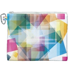Abstract Background Canvas Cosmetic Bag (xxxl)