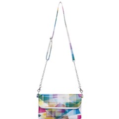 Abstract Background Mini Crossbody Handbag