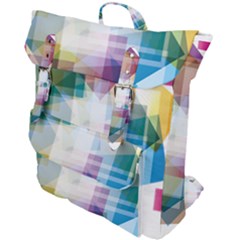 Abstract Background Buckle Up Backpack