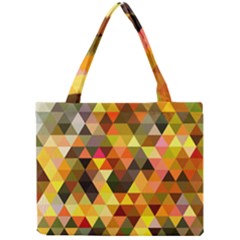 Abstract Geometric Triangles Shapes Mini Tote Bag