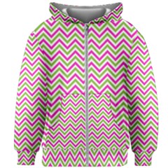 Abstract Chevron Kids  Zipper Hoodie Without Drawstring by Mariart