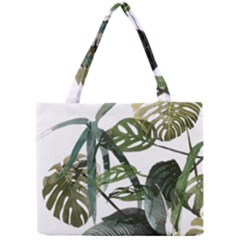 Botanical Illustration Palm Leaf Mini Tote Bag