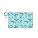 Bird Flemish Picture Canvas Cosmetic Bag (Small) View1