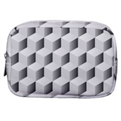 Cube Isometric Make Up Pouch (small) by Mariart