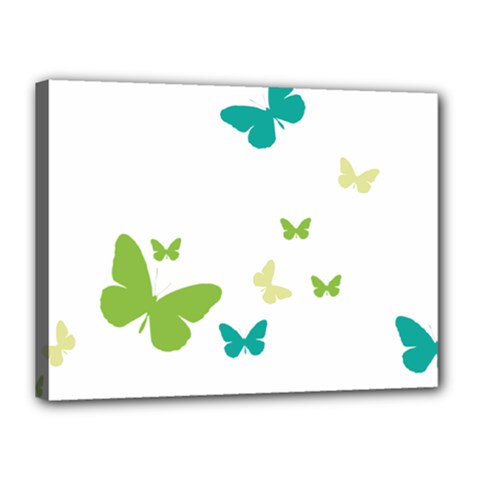 Butterfly Canvas 16  X 12  (stretched) by Mariart